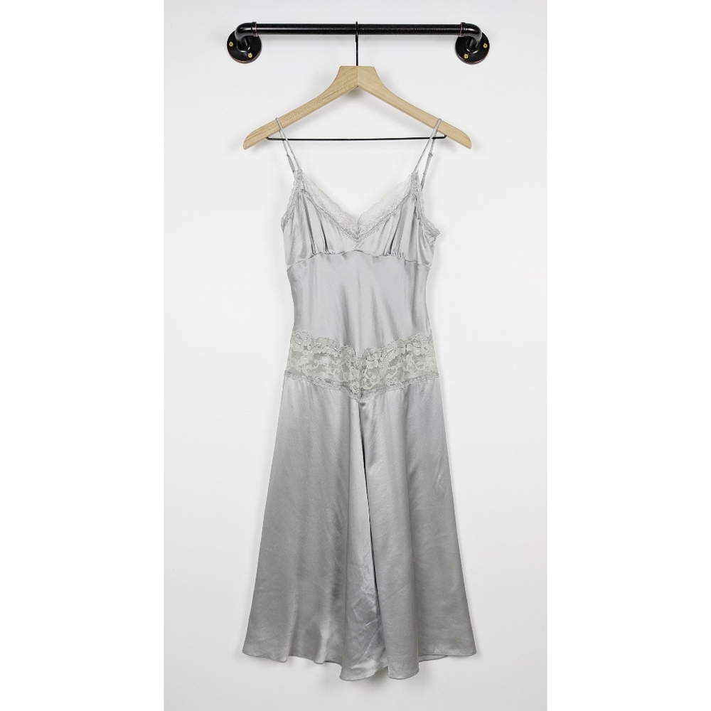 Vintage GUESS 100% Silk Slip Medium